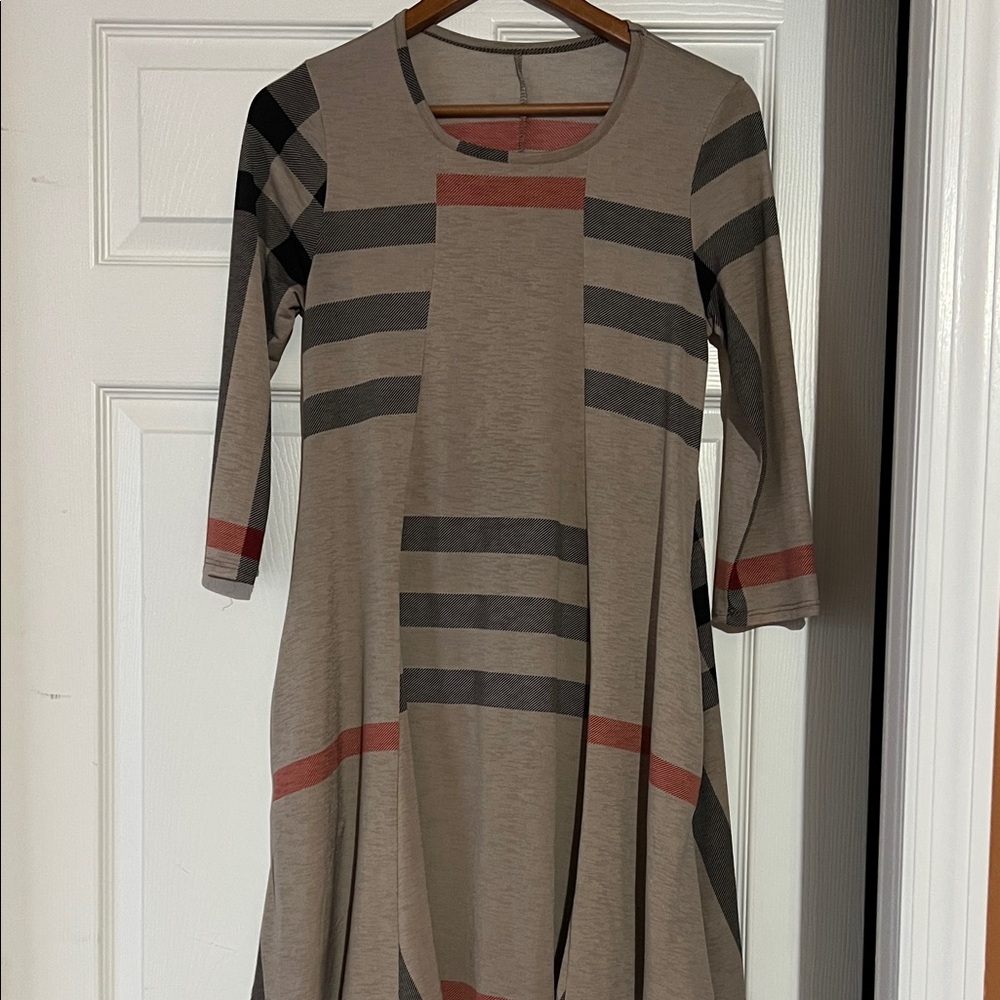 Striped Patterned Dress